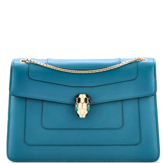 Serpenti Forever Shoulder Bag Leather Medium