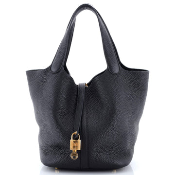 Hermes Picotin Lock Bag Clemence MM