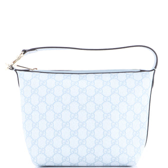 Gucci Ophidia Zip Shoulder Bag GG Coated Canvas Super Mini