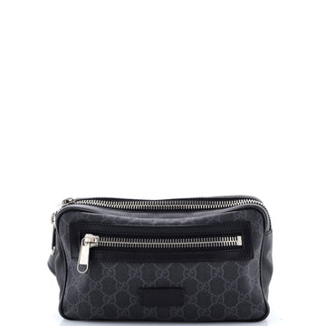 Gucci Soft Zip Belt Bag GG Coated Canvas Small