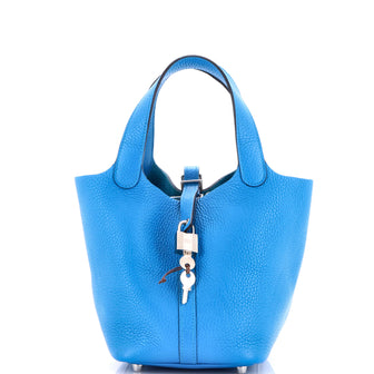 Hermes Picotin Lock Bag Clemence PM
