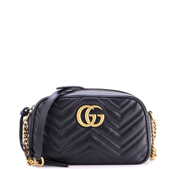 Gucci GG Marmont Shoulder Bag Matelasse Leather Small