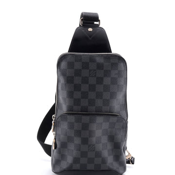 Louis Vuitton Avenue Sling Bag Damier Graphite