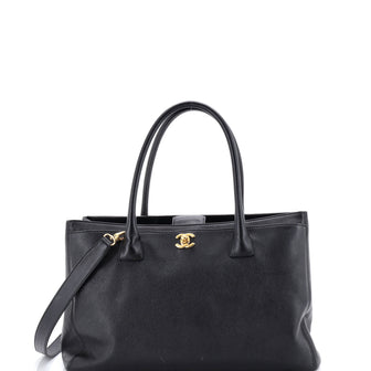 Chanel Cerf Executive Tote Leather Medium