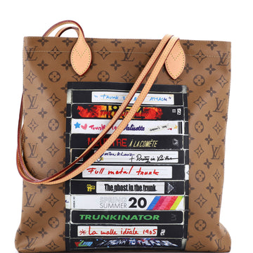 Louis Vuitton Carry It Tote Limited Edition Video Tape Reverse Monogram Canvas