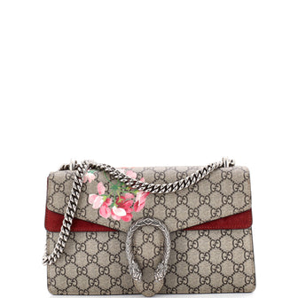 Gucci Dionysus Bag Blooms Print GG Coated Canvas Small