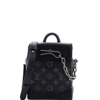 Louis Vuitton Steamer Bag Monogram Eclipse Canvas Nano