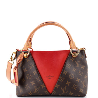 Louis Vuitton V Tote Monogram Canvas and Leather BB