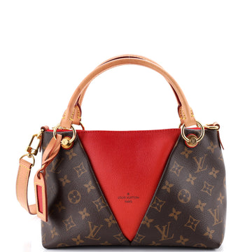 Louis Vuitton V Tote Monogram Canvas and Leather BB