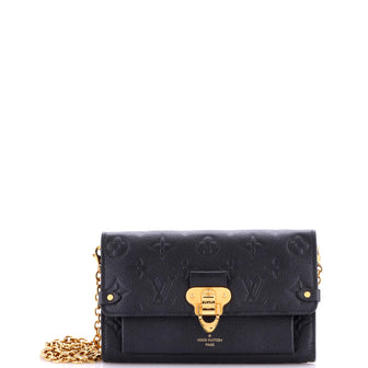 Louis Vuitton Vavin Chain Wallet Monogram Empreinte Leather