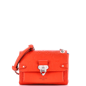 Louis Vuitton Vavin Handbag Monogram Empreinte Leather BB