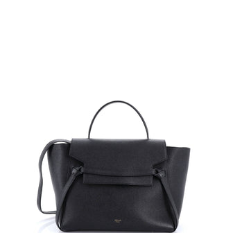 Celine Belt Bag Textured Leather Mini