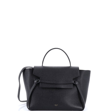 Celine Belt Bag Textured Leather Mini