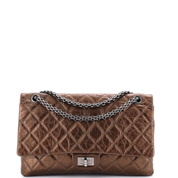 Chanel Reissue 2.55 Flap Bag Quilted Metallic Aged Calfskin 226