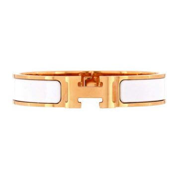 Hermes Clic H Bracelet Enamel Narrow
