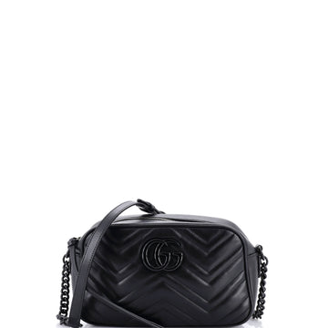 Gucci GG Marmont Shoulder Bag Matelasse Leather Small