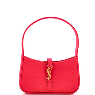 Saint Laurent Le 5 a 7 Hobo Satin Mini