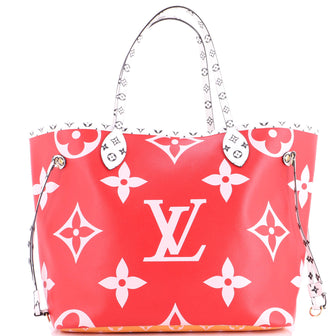 Louis Vuitton Neverfull NM Tote Limited Edition Colored Monogram Giant MM