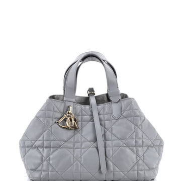 Christian Dior Toujours Tote Bag Macrocannage Quilt Calfskin Medium
