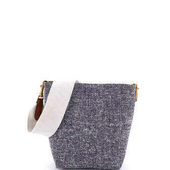 Celine Sangle Seau Bag Tweed Small