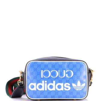 Gucci x adidas Shoulder Bag GG Coated Canvas Small