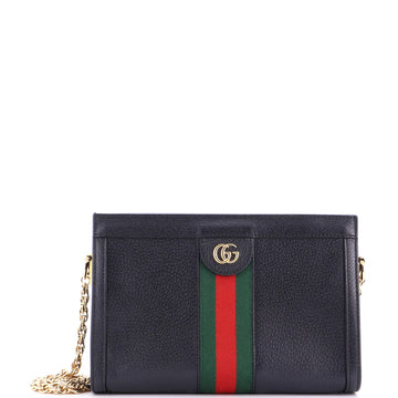 Gucci Ophidia Chain Shoulder Bag Leather Small