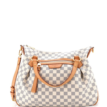 Louis Vuitton Evora Handbag Damier MM