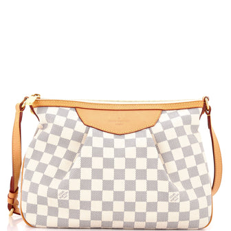 Louis Vuitton Siracusa Handbag Damier PM