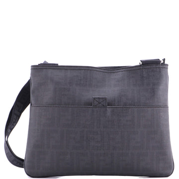 Fendi Slip Pocket Messenger Zucca Coated Canvas Medium