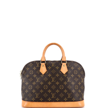 Louis Vuitton Vintage Alma Handbag Monogram Canvas PM