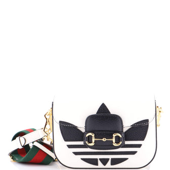 Gucci x Adidas Horsebit 1955 Shoulder Bag Leather Mini
