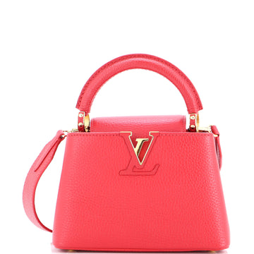 Louis Vuitton Capucines Bag Leather Mini