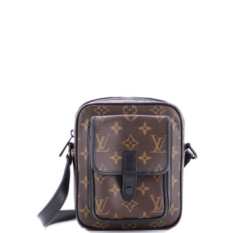 Louis Vuitton Christopher Wearable Wallet Macassar Monogram Canvas