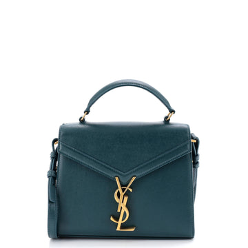 Saint Laurent Cassandra Top Handle Bag Leather Mini