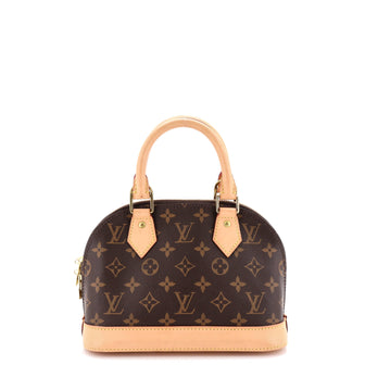 Louis Vuitton Alma Handbag Monogram Canvas BB