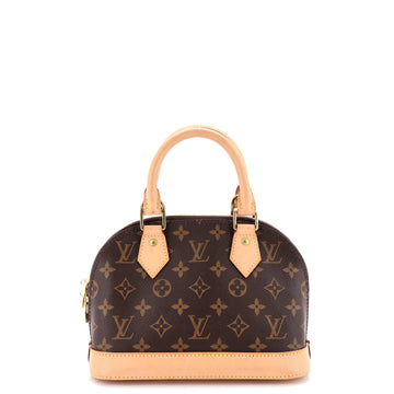 Louis Vuitton Alma Handbag Monogram Canvas BB