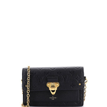 Louis Vuitton Vavin Chain Wallet Monogram Empreinte Leather