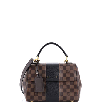 Louis Vuitton Bond Street Handbag Damier with Leather BB