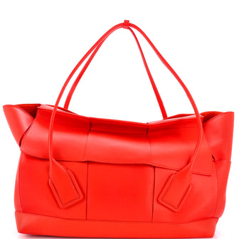 Bottega Veneta Arco Bag Maxi Intrecciato Leather Maxi