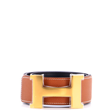 Hermes Constance Reversible Belt Leather Wide