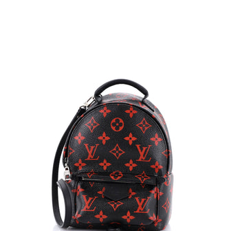 Louis Vuitton Palm Springs Backpack Limited Edition Monogram Infrarouge Mini