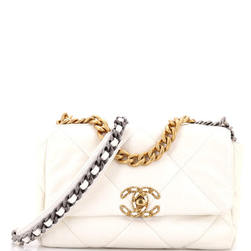 Chanel 19 Flap Bag Quilted Leather Medium