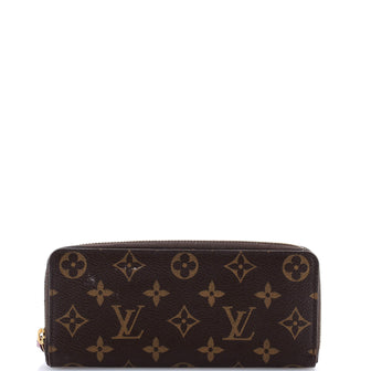 Louis Vuitton Clemence Wallet Monogram Canvas