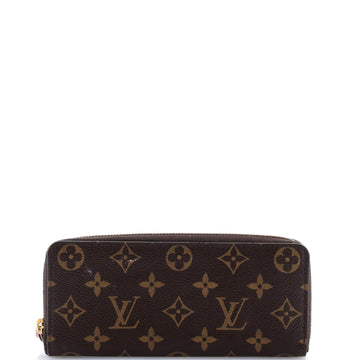 Louis Vuitton Clemence Wallet Monogram Canvas