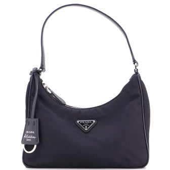 Prada Re-Edition 2000 Hobo Tessuto Mini