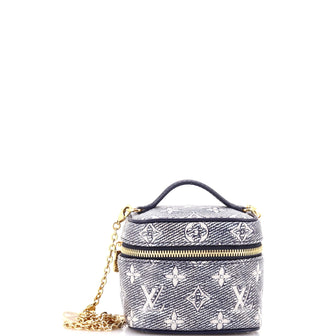 Louis Vuitton Vanity Case Monoglam Jacquard Canvas Micro