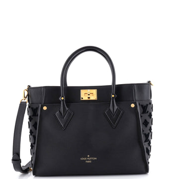 Louis Vuitton On My Side Tote Monogram Tuffetage Leather MM