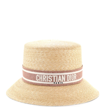 Christian Dior Dioresort Brim Hat Straw