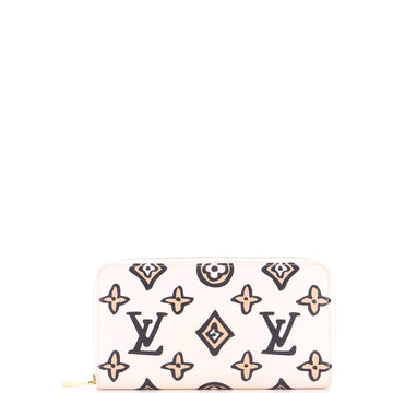 Louis Vuitton Zippy Wallet Wild at Heart Monogram Giant