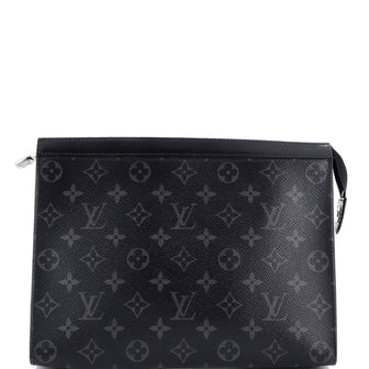 Louis Vuitton Pochette Voyage Monogram Eclipse Canvas MM
